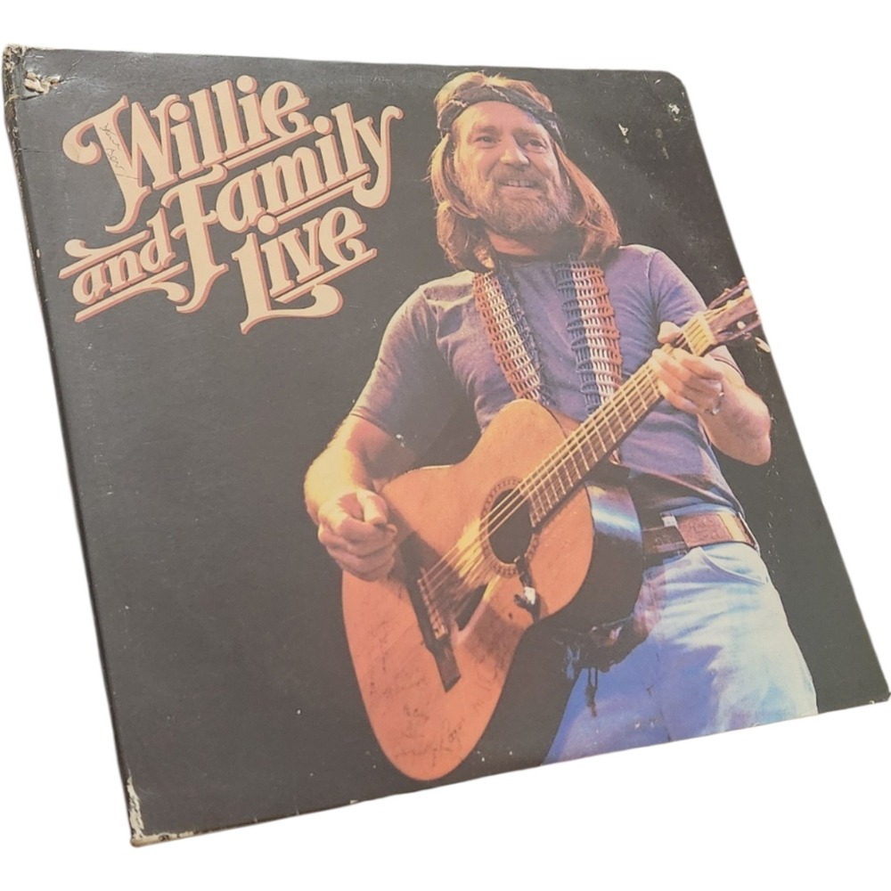 Willie Nelson and Family Live 1978 Double Vinyl LP Columbia KC2 35642 Gatefold